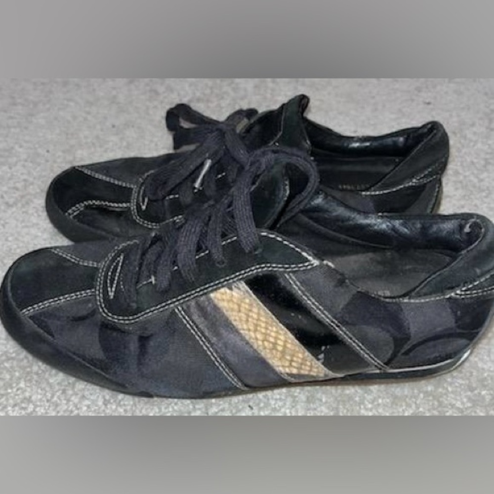 Coach Leather Fashion Sneakers for women